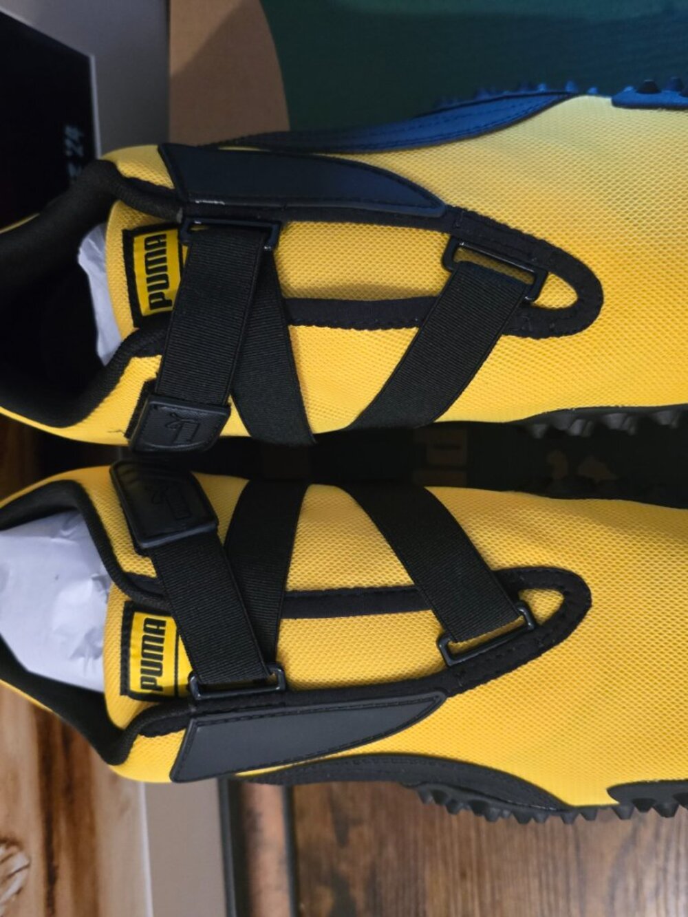 PUMA Mostro OG Prime BRUCE LEE Yellow Black Sneakers 403206-15 Men's Sz 10 NEW - Picture 6 of 13